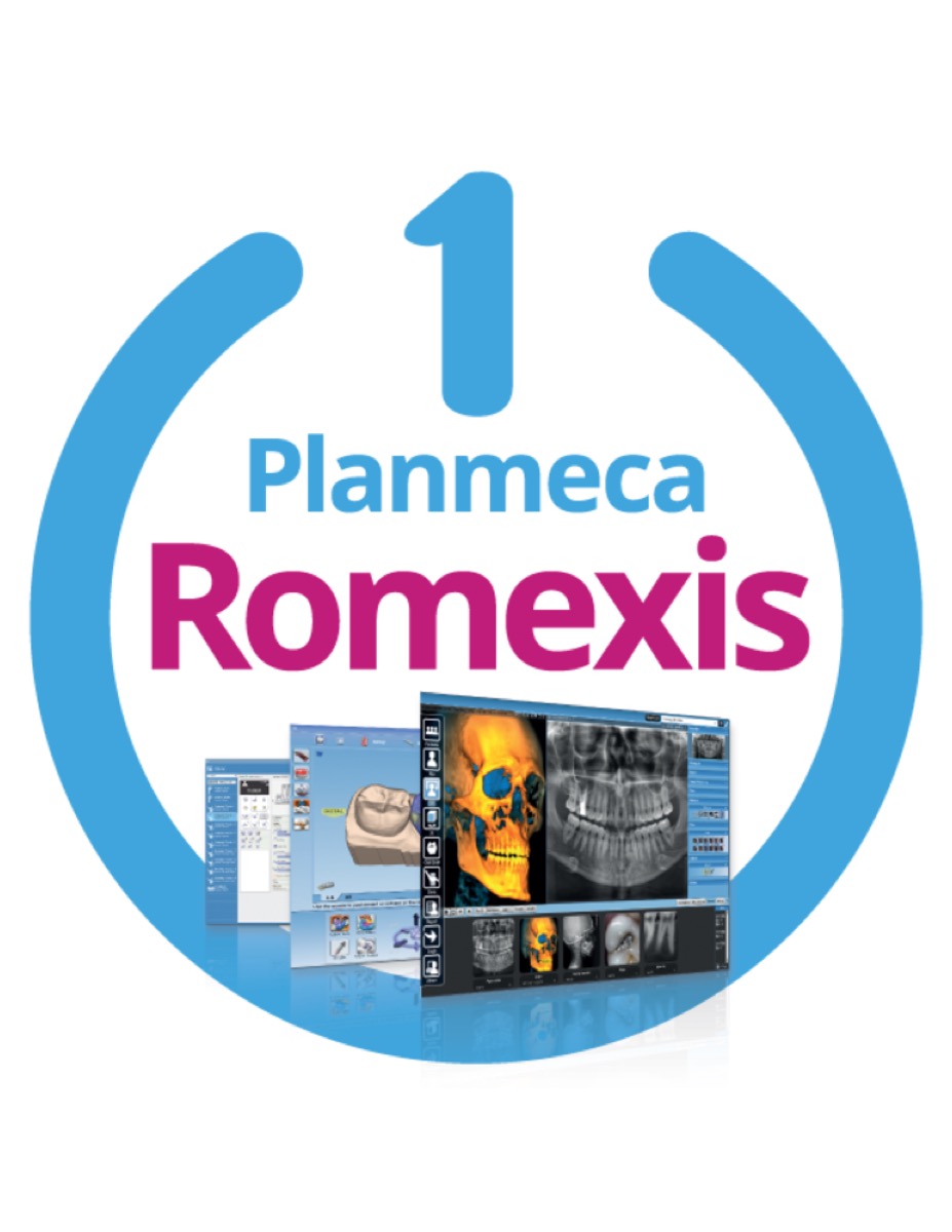 منصة Planmeca Romexis للتصميم الرقمي للابتسامة في عيادات أكوا دنت